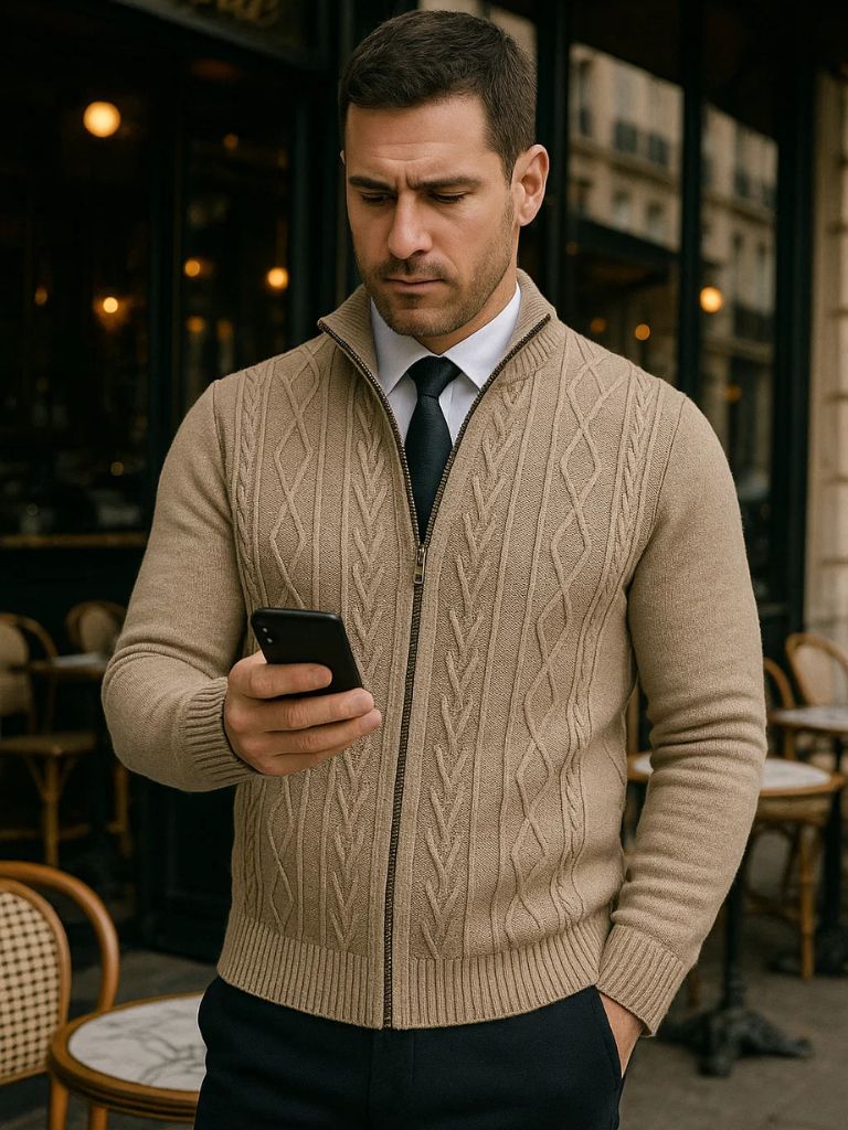 Essential Old Money Knit Sweater - Fayymont Co