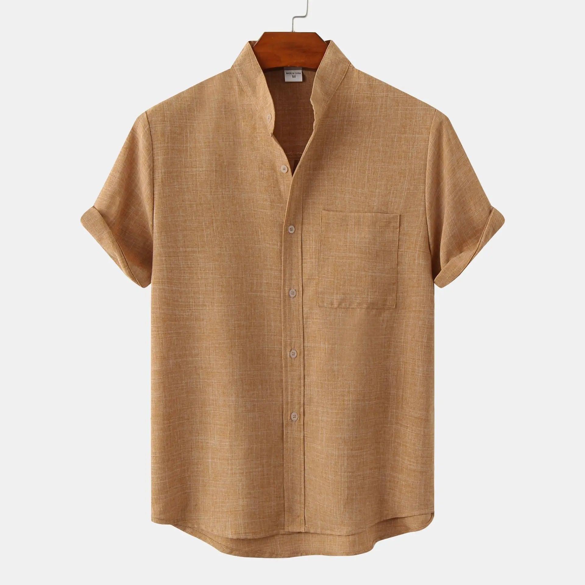 Men's Linen Shirt Casual Style