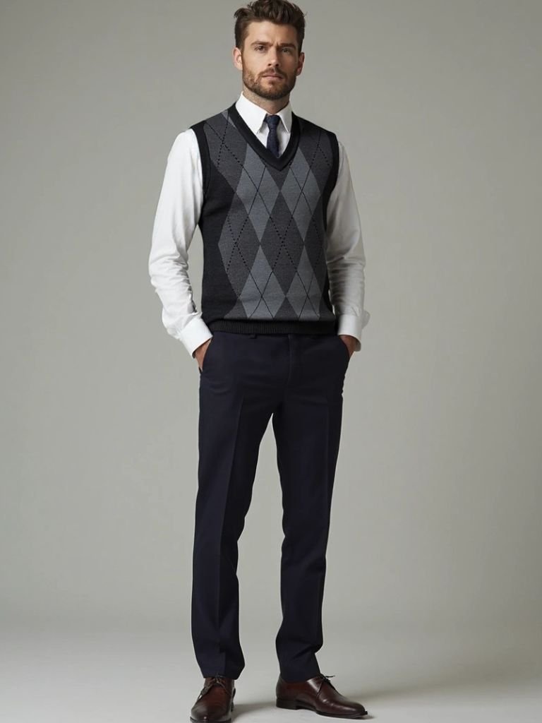 Academic Essential Knit Vest - Fayymont Co