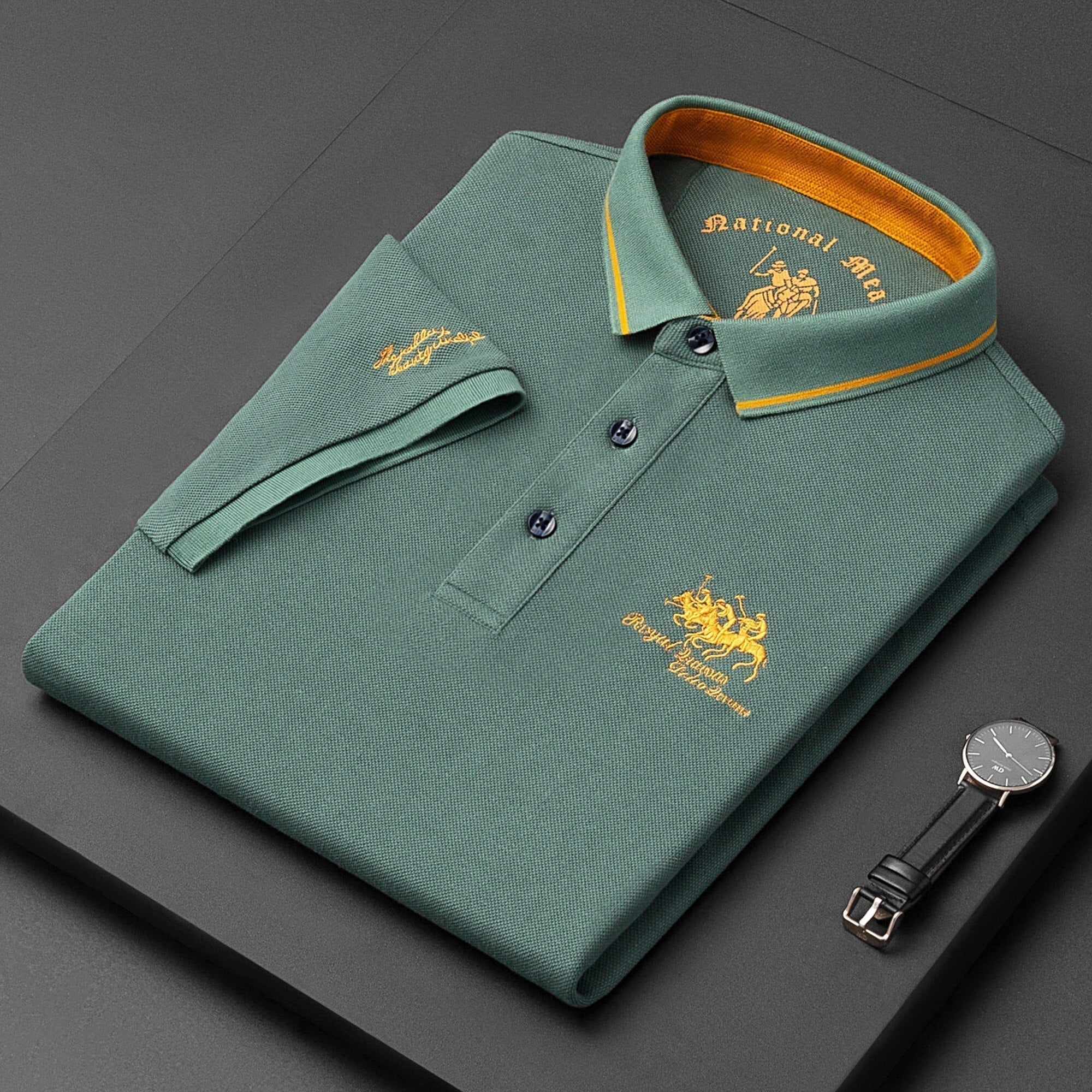 Men’s Polo Shirt with Buttons