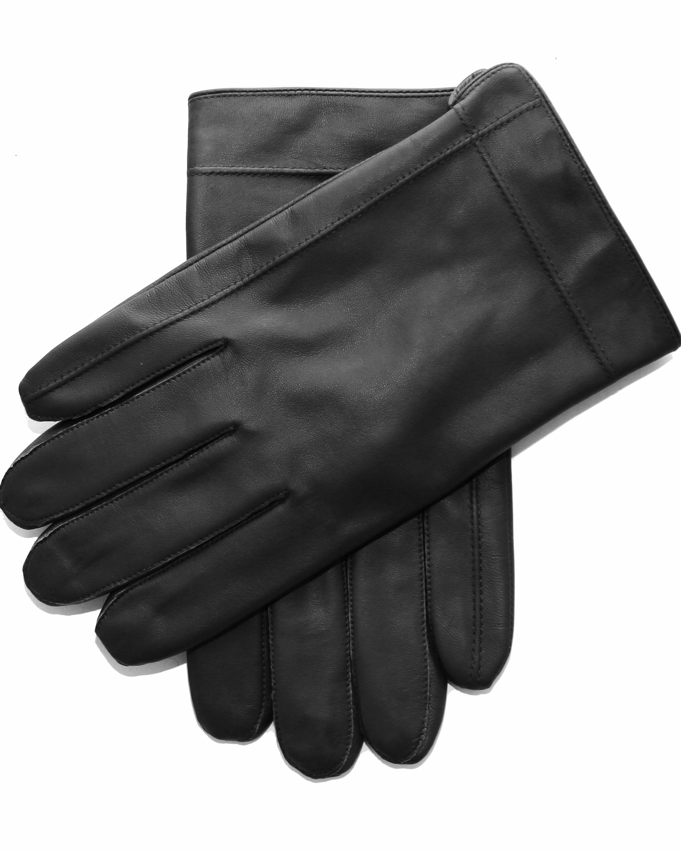 Leather Gloves - Black