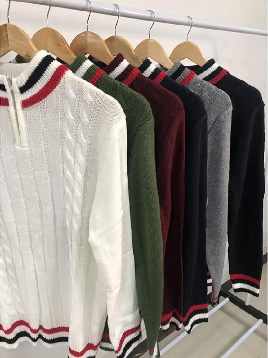 Essential Half Zip Turtleneck Sweater