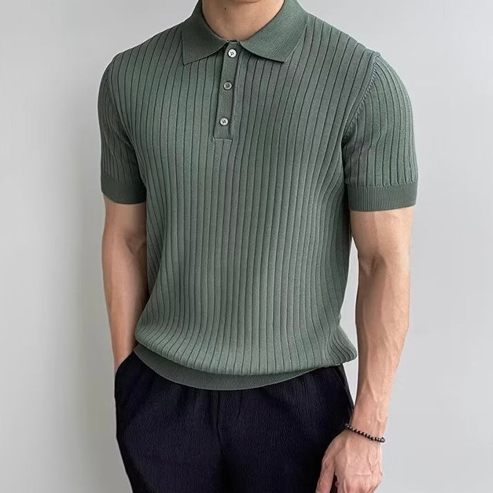 Amalfi Knitted Polo Shirt