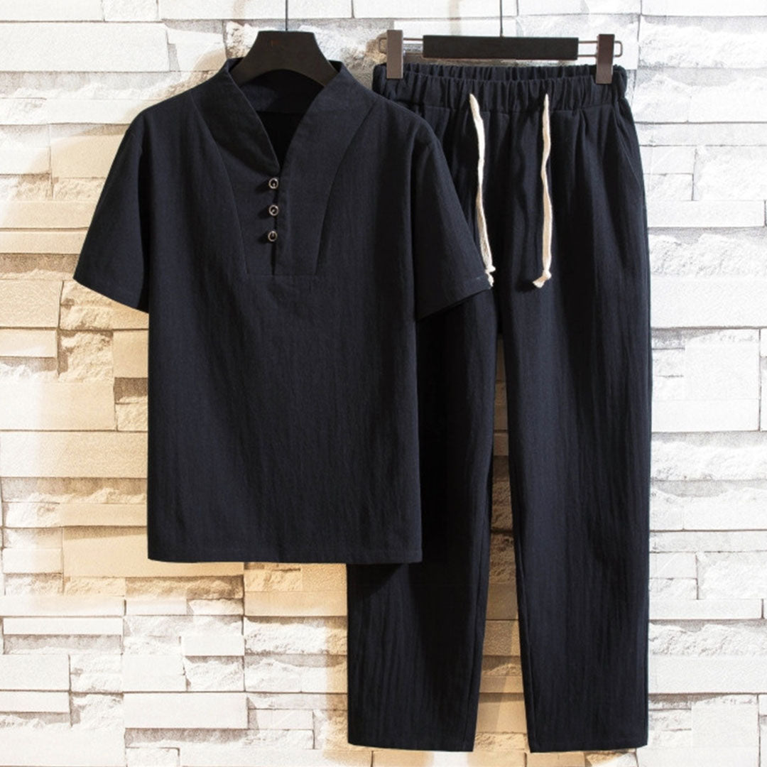 Weekender Linen Co-ord — Shirt & Trouser