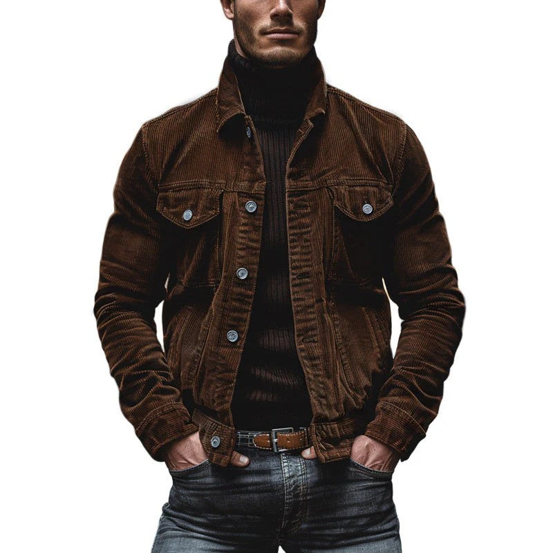 Men’s Vintage Style Jacket | Waist Length