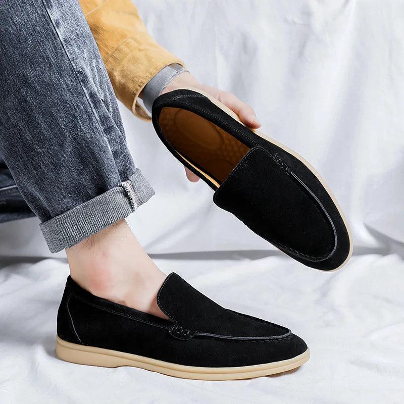 Men's Suede Loafers