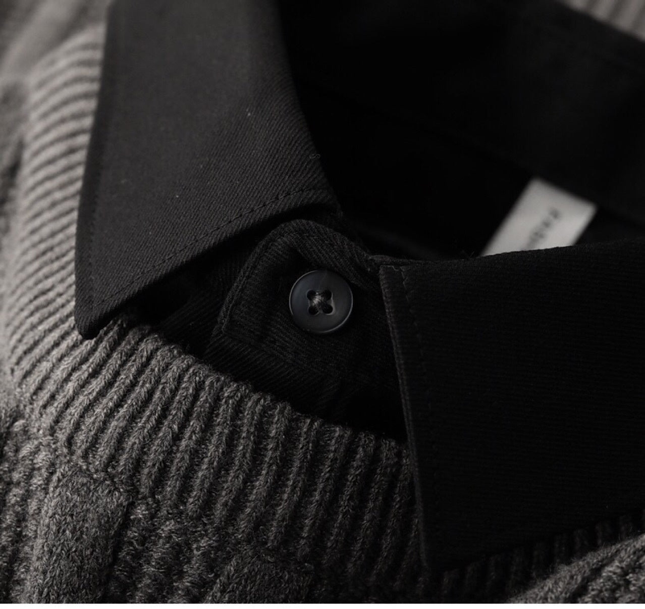 Lenny | Men's Ribbed Polo Collar Sweater