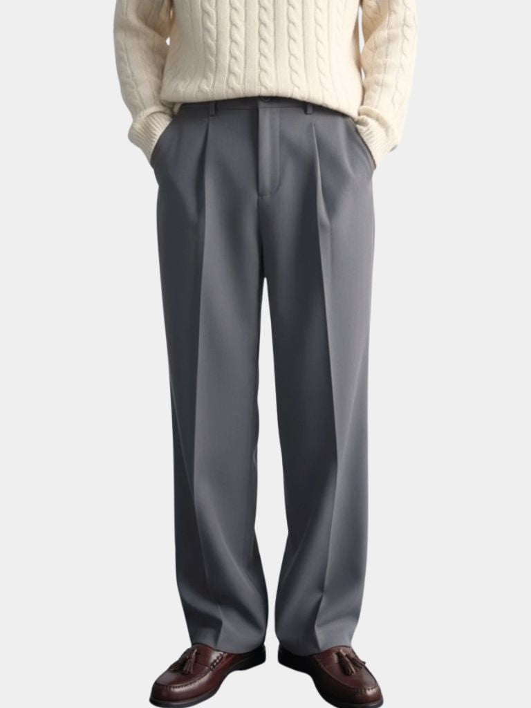 Minimalist Old Money Trousers - Fayymont Co