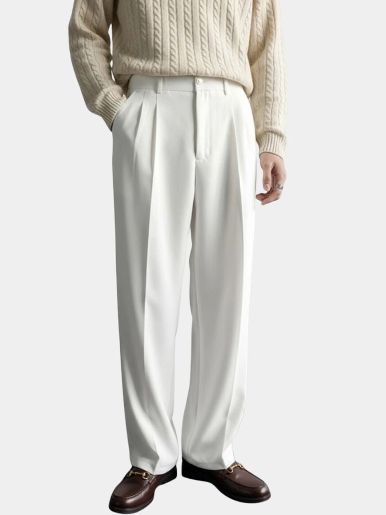 Minimalist Old Money Trousers - Fayymont Co