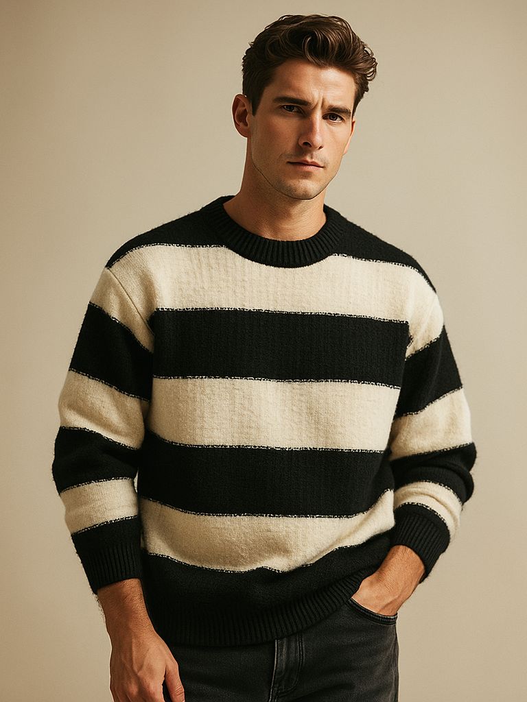Modern Knit Sweater - Fayymont Co