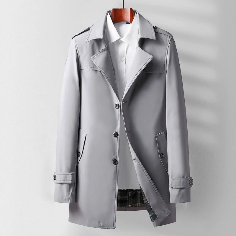Modern Classic Men’s Trench Coat