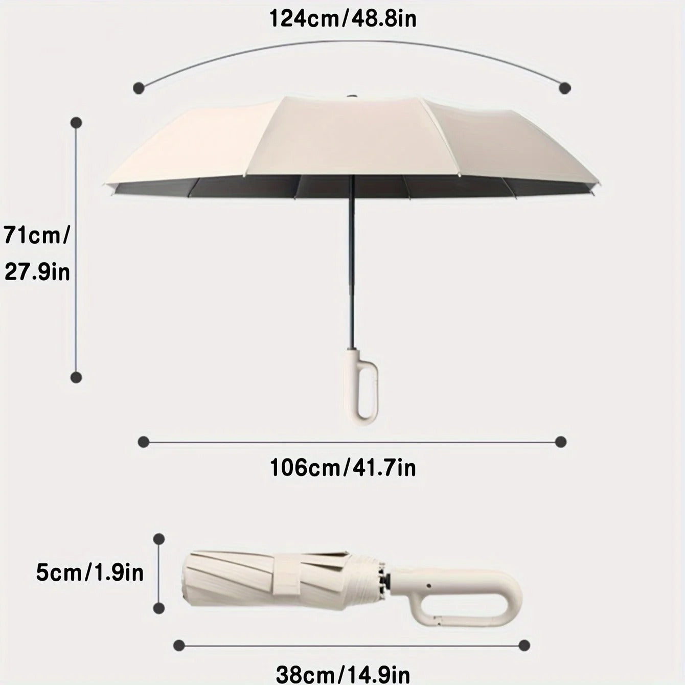 Mayfair Folding Umbrella