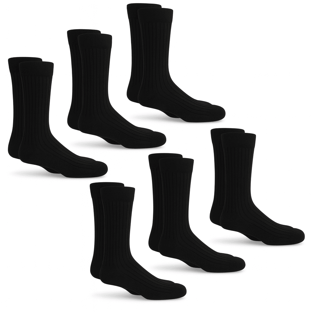 3 Pack Essential Men's Socks - Pima Cotton