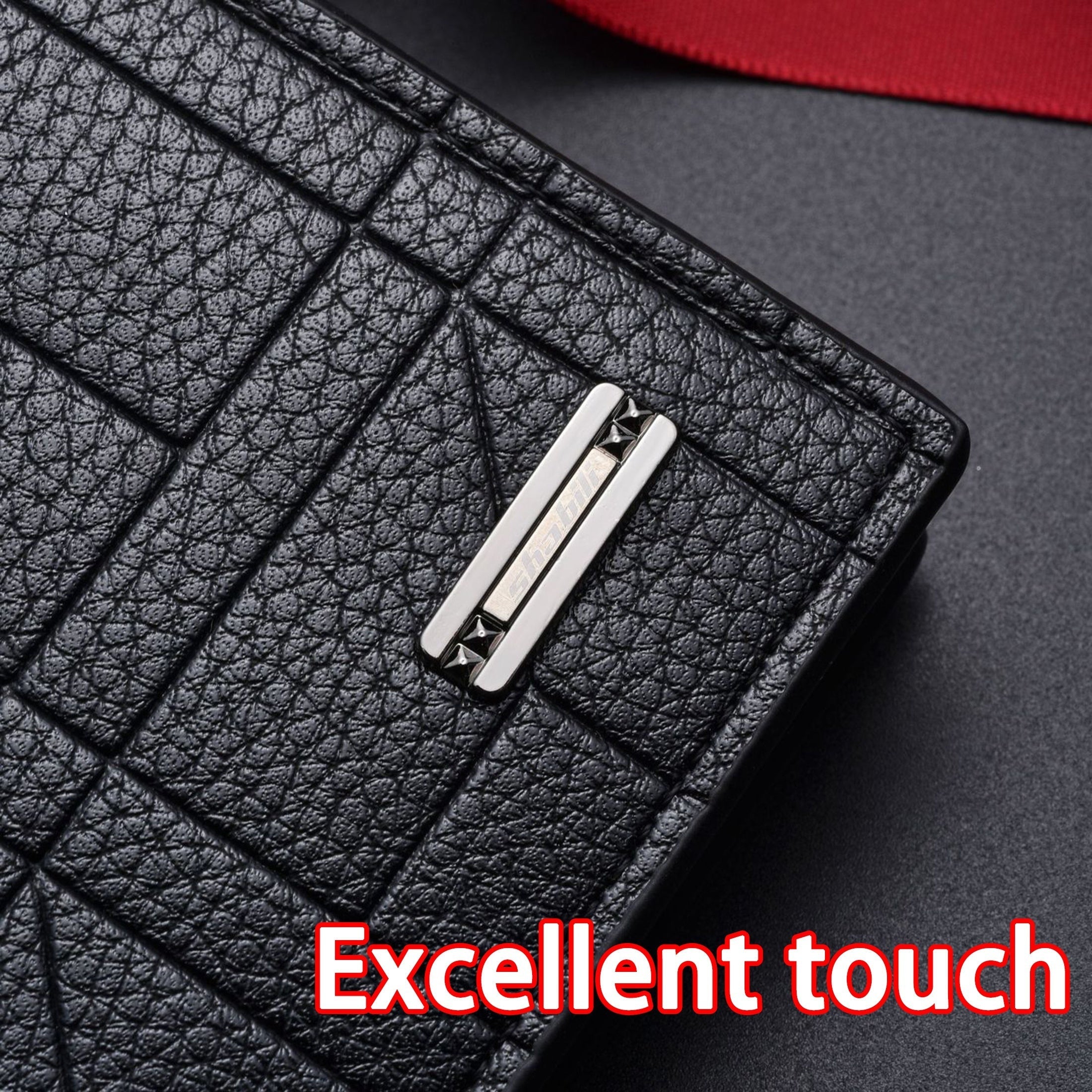 Men's PU Leather Wallet with Large Capacity & Multi-Card Slots Perfect Gift for Him