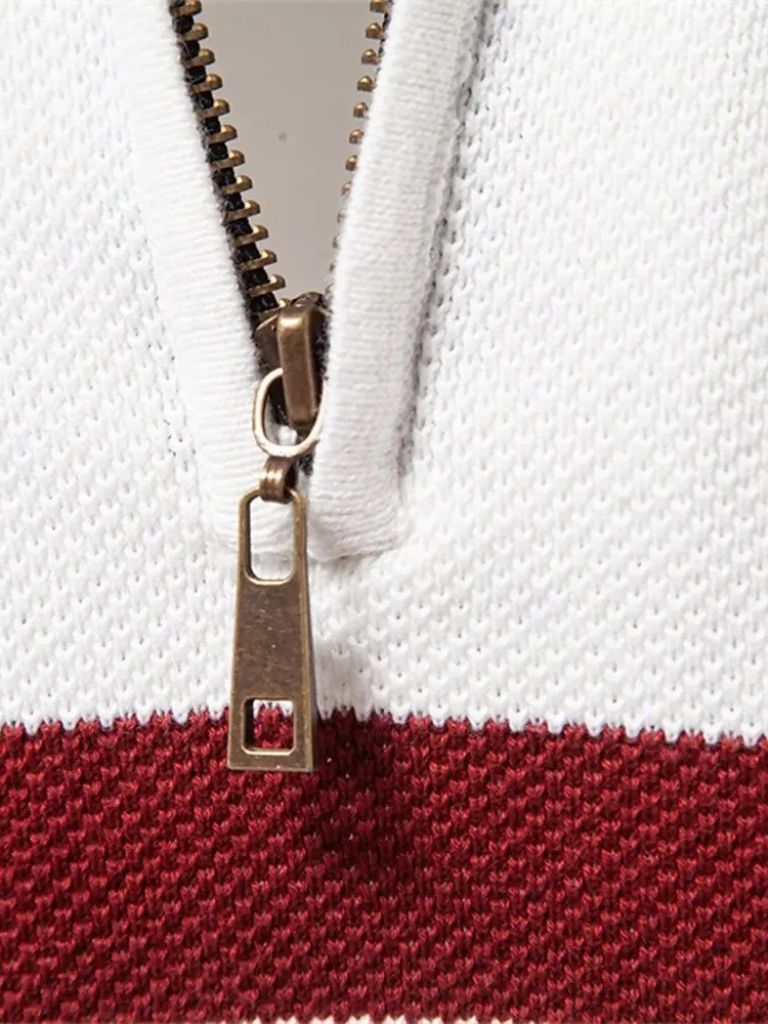 Quarter-Zip Jumper Sweater