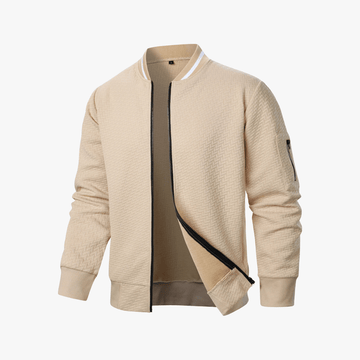 Fayymont | Men’s Lightweight Bomber Jacket - Zip Pocket - Trendy Outerwear Spring