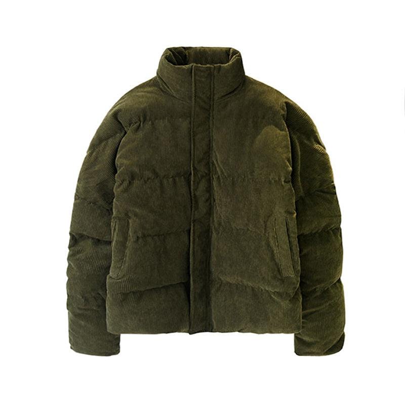Corduroy Puffer Jacket