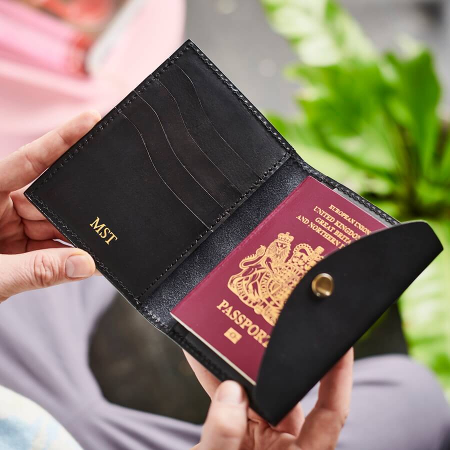Florence Leather Passport Holder