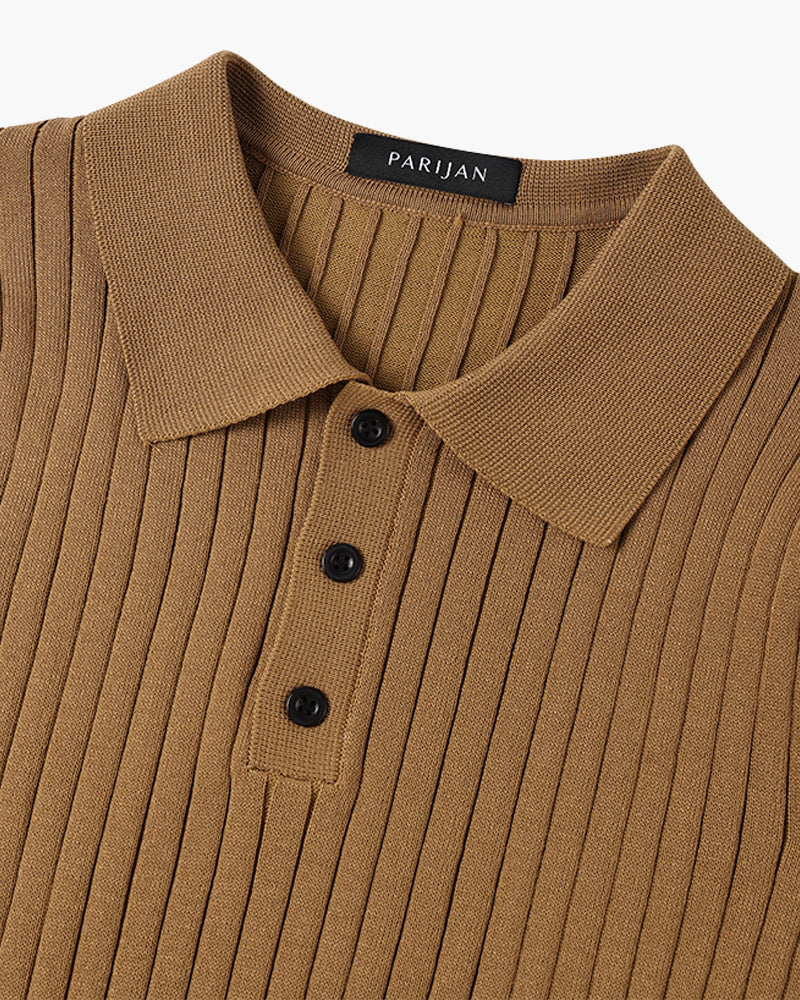 Amalfi Knitted Polo Shirt