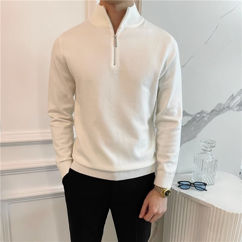 Vaduz Fine Quarter Zip Sweater