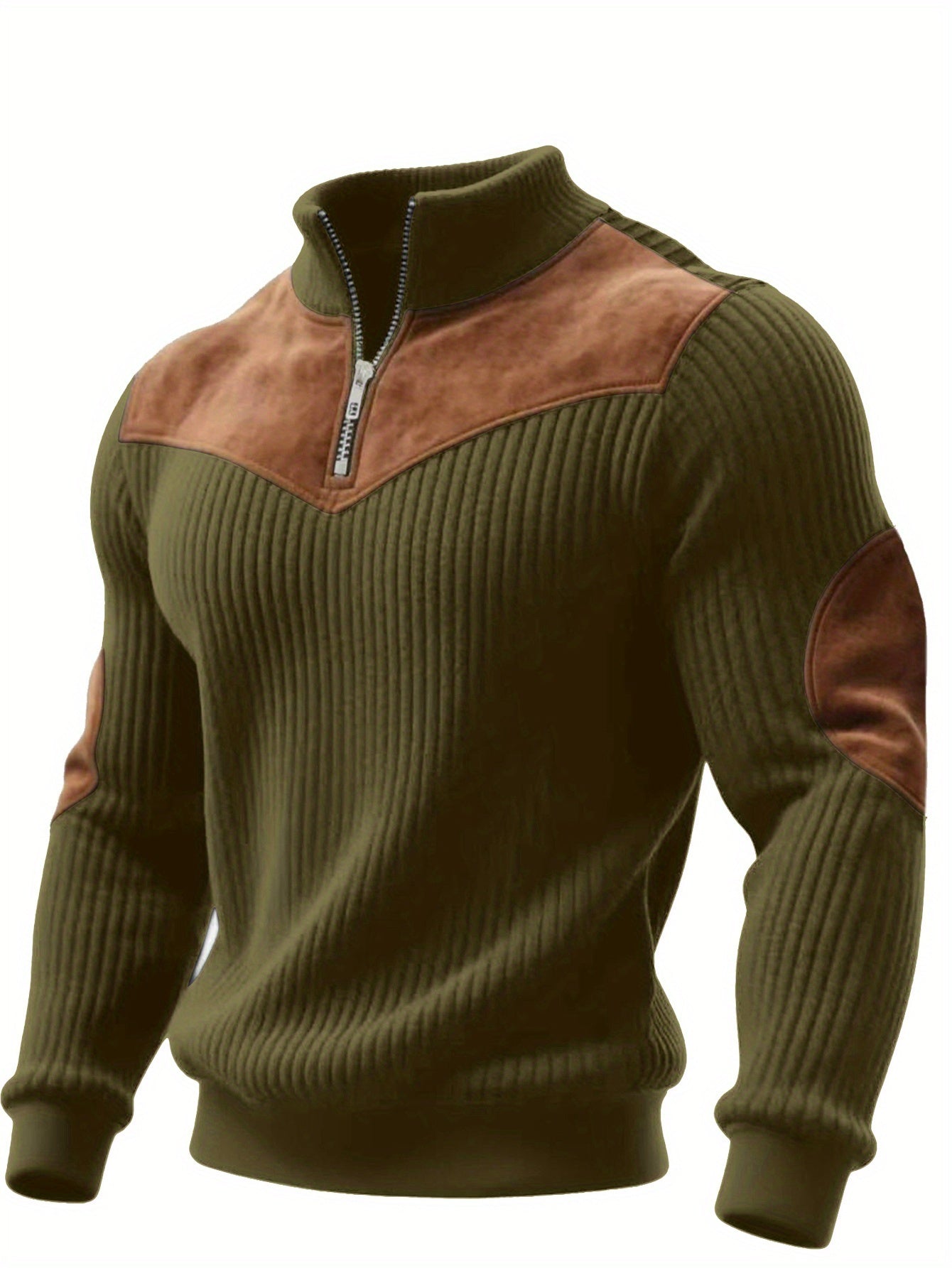 Half-Zip Retro Pullover Sweater for Men – Fayymont Co