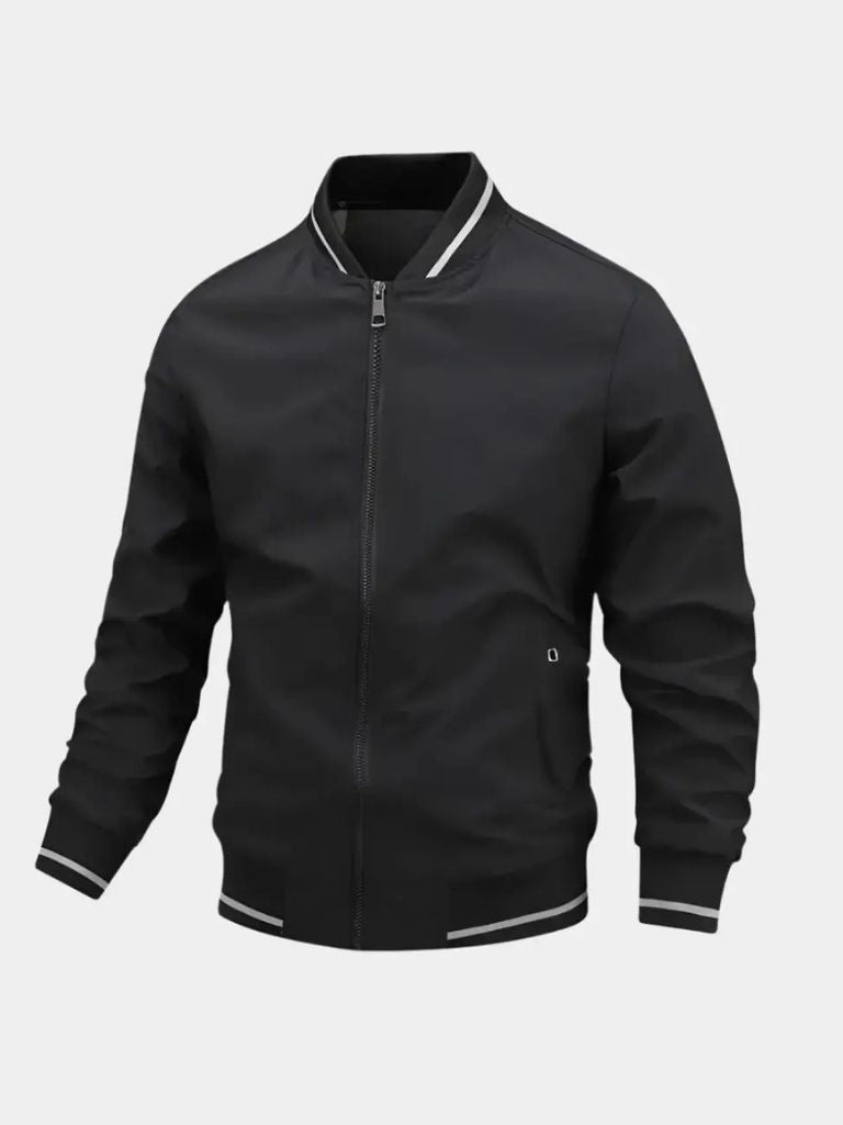 Casual Baseball Bomber Jacket - Fayymont Co