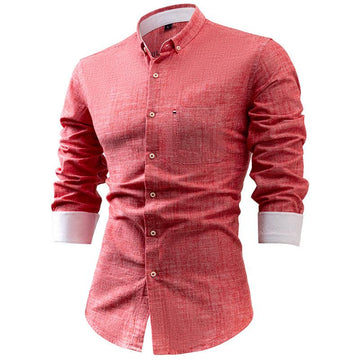 Linen Blend Shirt – Tailored Cut