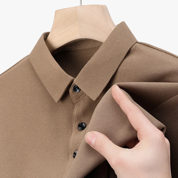 Men’s Waffle Polo – Breathable 4-Season Comfort - Stylish & Comfortable Fit