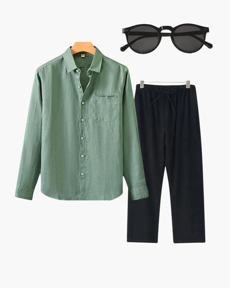 Fayymont Old Money Linen Combo (Longsleeve)