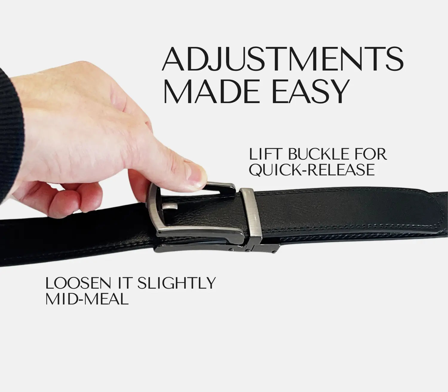 AutoFit Belt – Self-Locking Comfort For Modern Men [Buy 1 Get 1 Free]