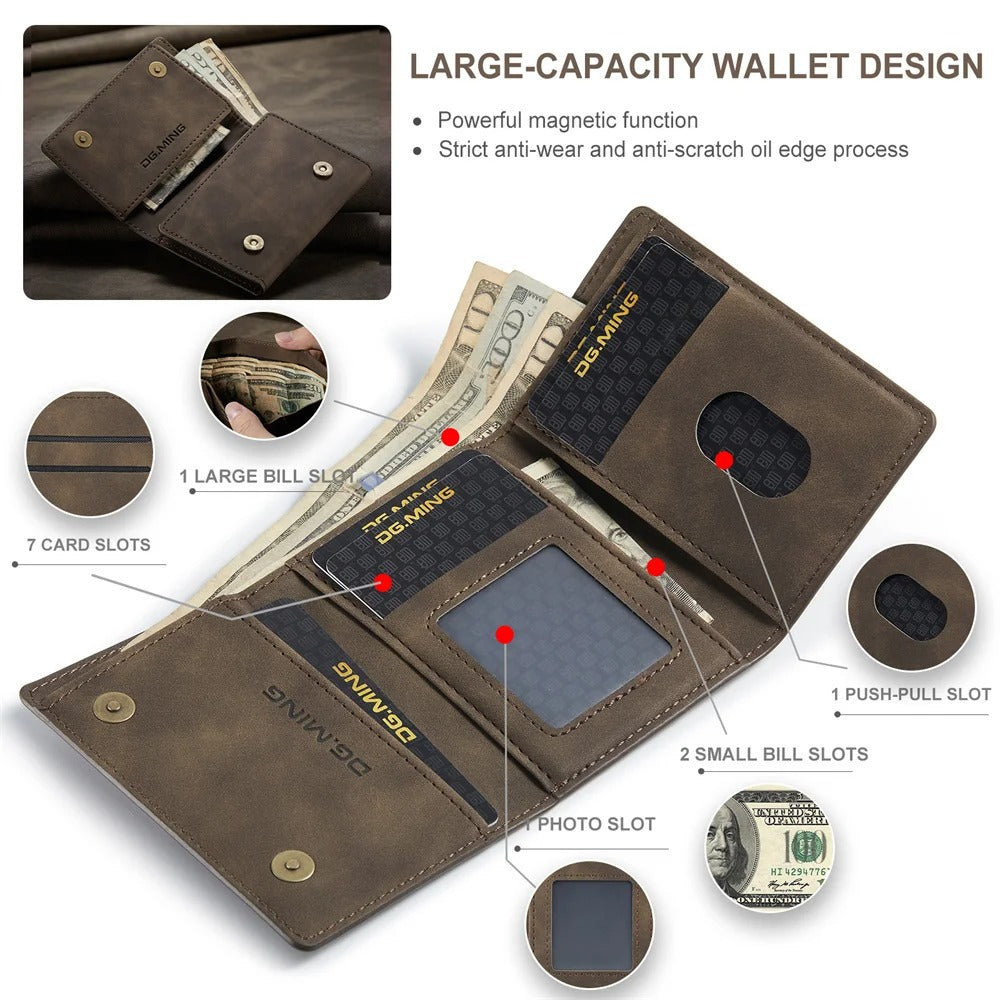 Trifold Minimalist Men Wallet