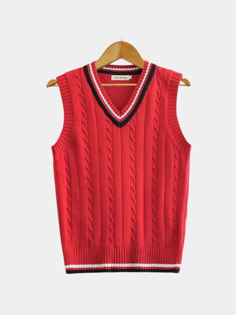 Old Money Essential Knit Vest