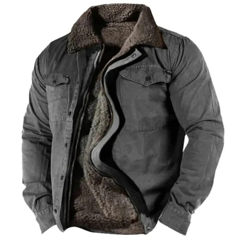 Logan | Warm Sherpa-Lined Jacket