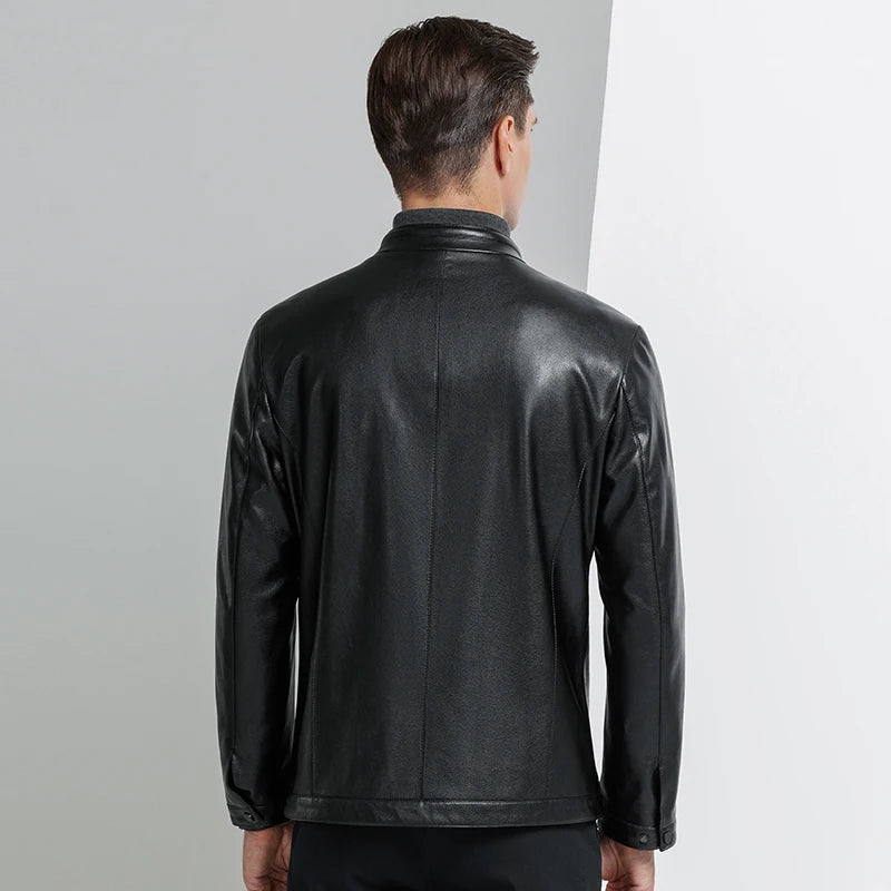 Noir Axis Sheepskin Jacket