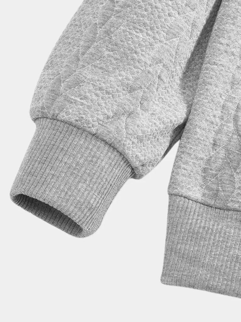 Essential Henley Quarter Zip Pullover - Fayymont Co