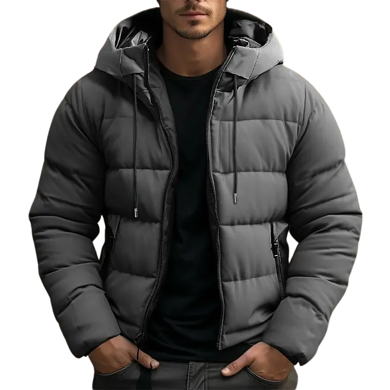 Simon | Men's Hooded Puffer Jacket
