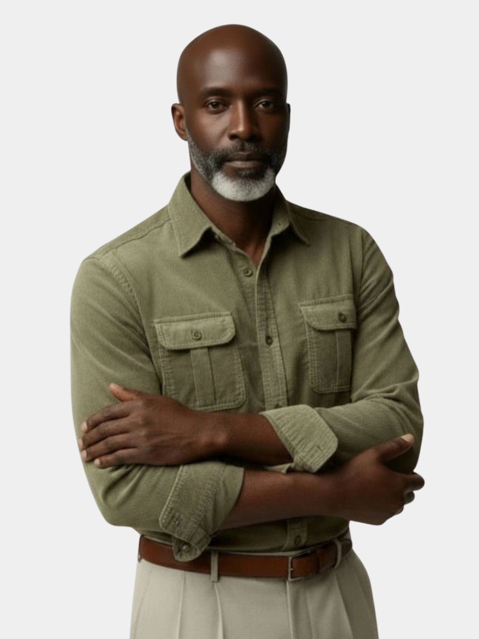 Casual Business Corduroy Shirt - Fayymont Co