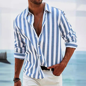 Savile Linen Blend Shirt – Tailored Cut