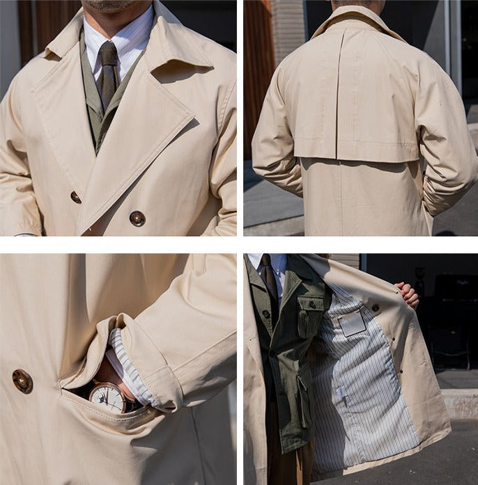 Berkshire Double Breasted Trench Coat
