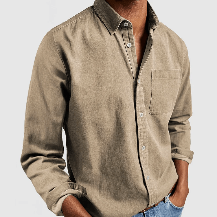 Men's Casual Shirt Cotton
