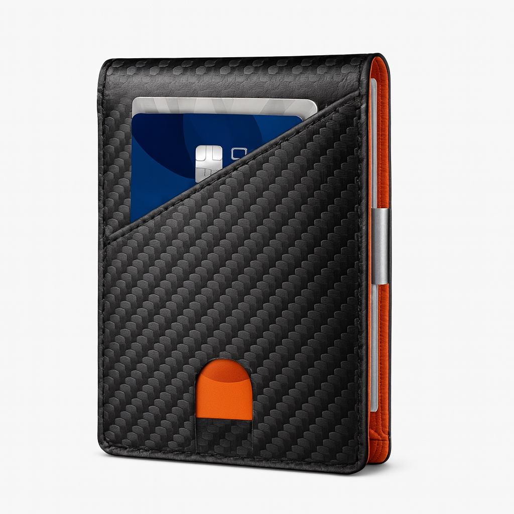 Fayymont Carbon RFID Wallet — Slim. Secure. Uncompromising