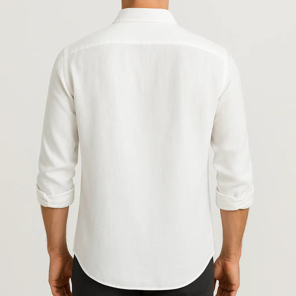Sustainable Linen Shirt — Classic Cut