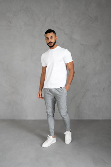 Fayymont White Essential Tee – Premium Men's White T-Shirt