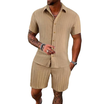 Riviera Stripe Knit Set