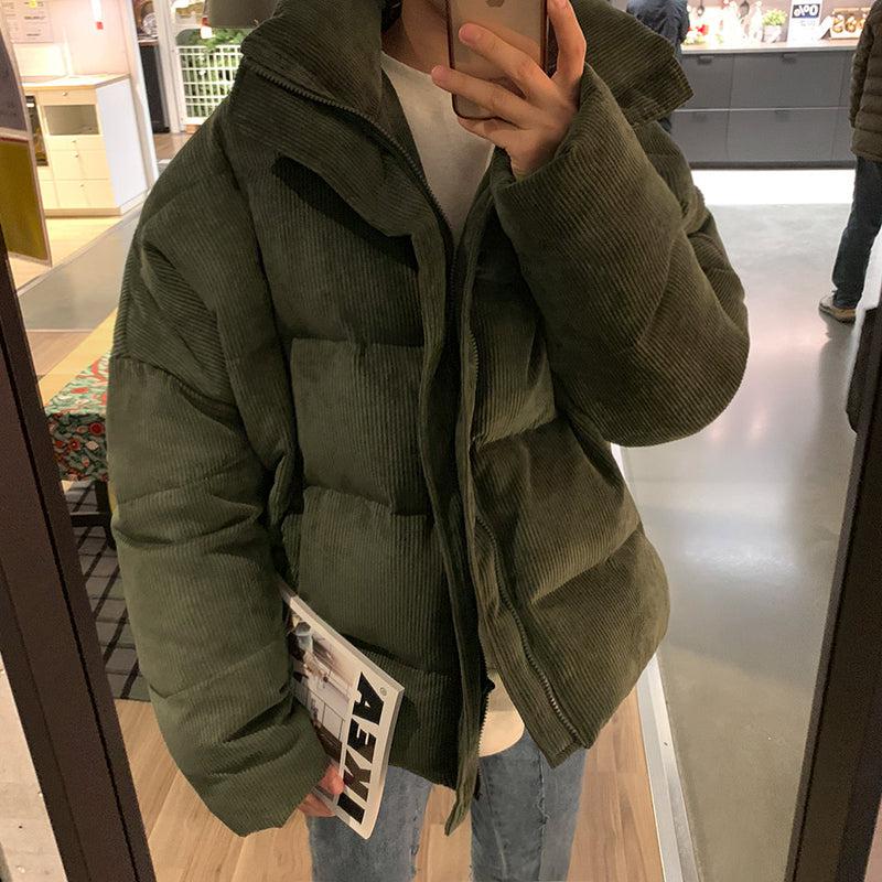 Corduroy Puffer Jacket