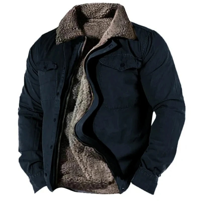 Logan | Warm Sherpa-Lined Jacket