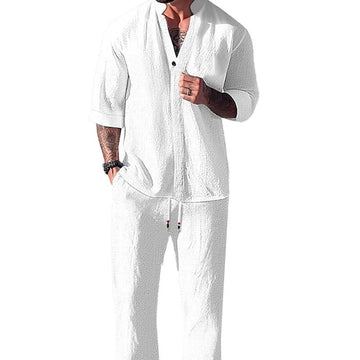 Eton Summer Co-ord — Linen Shirt & Trouser