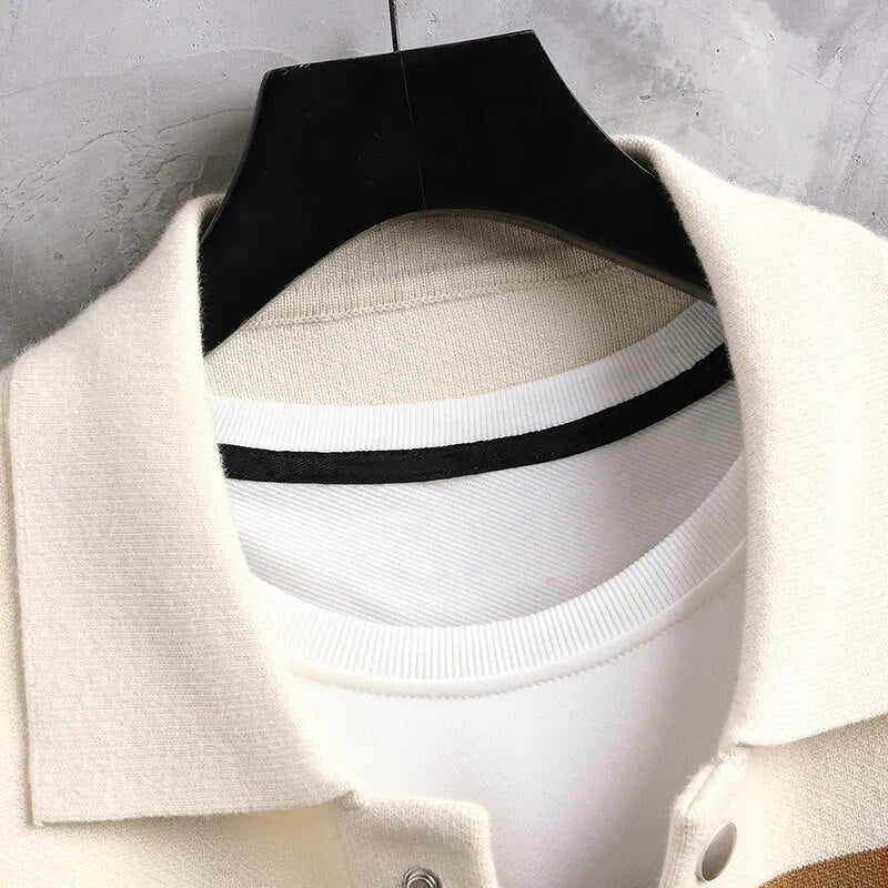 Guild Jacquard Knitted Cardigan