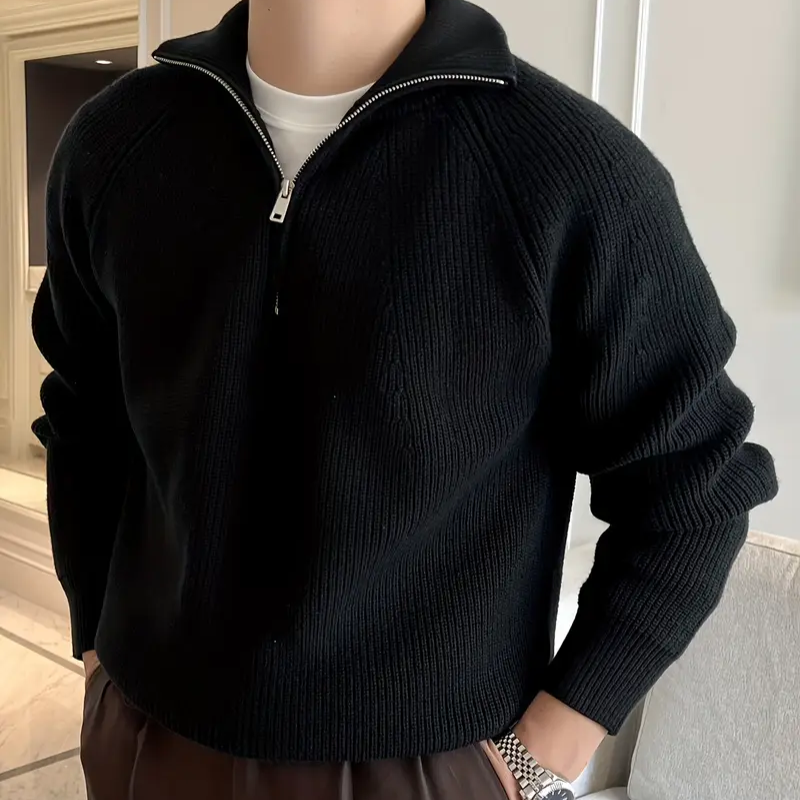 Verona Quarter Zip Sweater