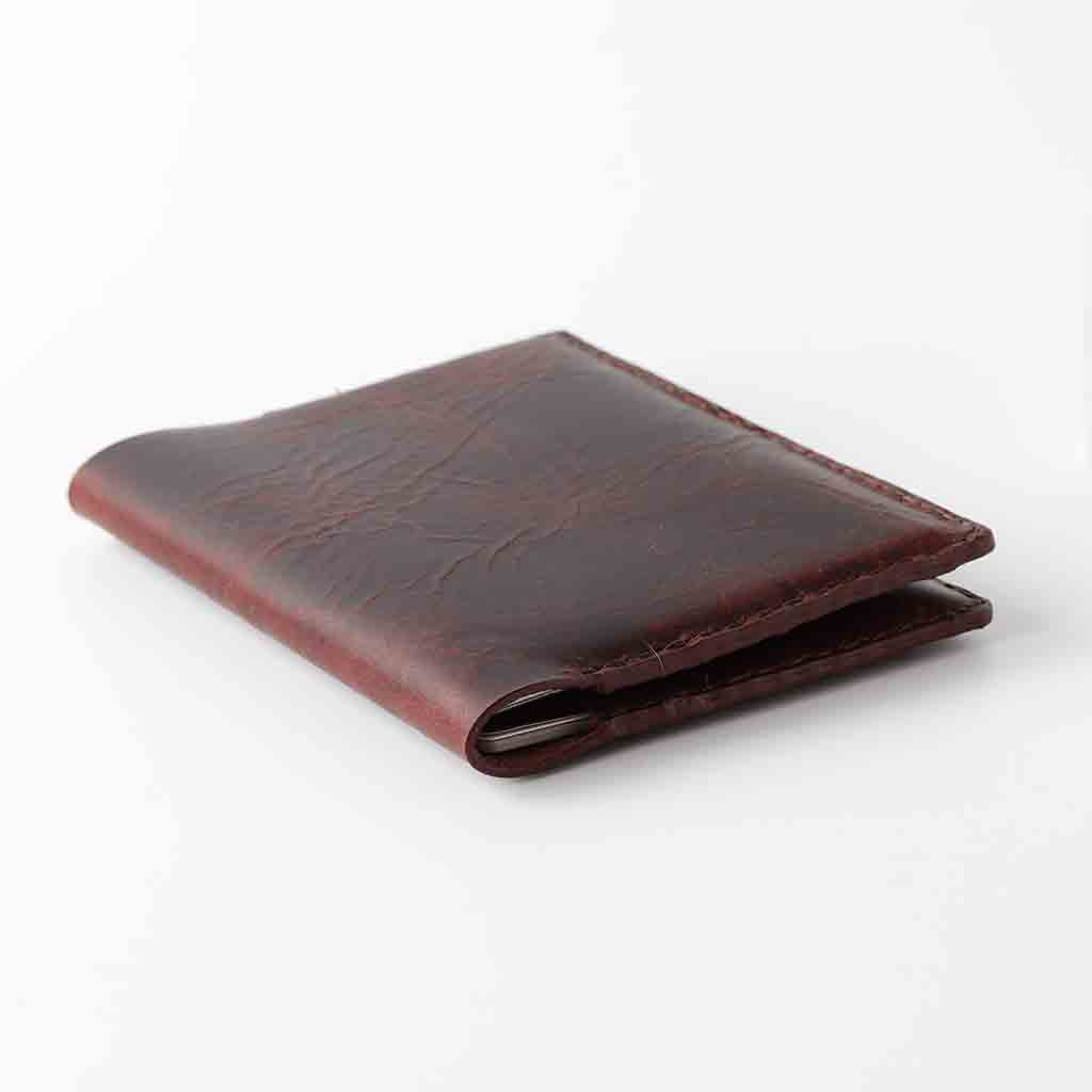 Double Passport Cover / Chocolate Leather